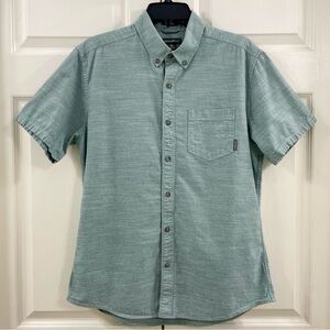 Eddie Bauer Classic Fit Men’s Button Down Short Sleeved Shirt Size M